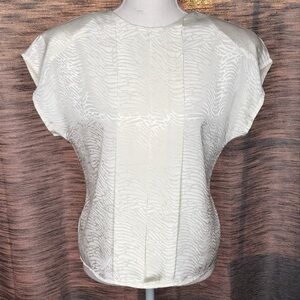 FASHION BAR SMALL IVORY BLOUSE VINTAGE